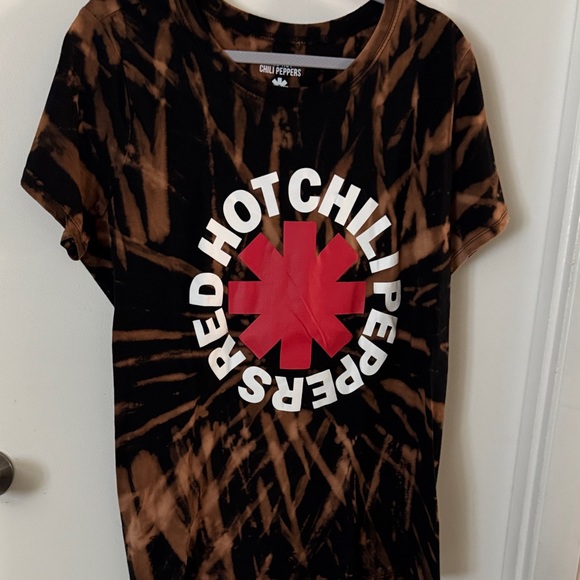 Red Hot Chili Peppers Tie-Dye Tee - Picture 1 of 3